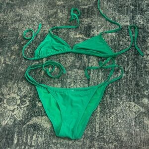 Wild Fable Emerald Bikini Set